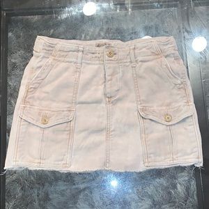 Cargo Style Mini Skirt